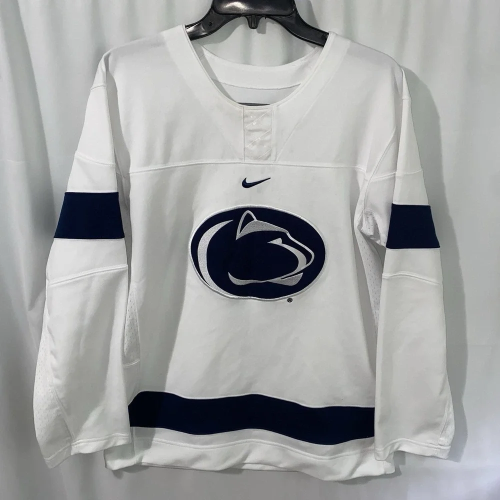 Nike Penn State Nittany Lions NCAA Hockey Jersey Youth Size XL